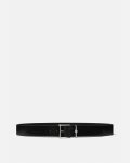 COLUMN LEATHER BELT 4 CM