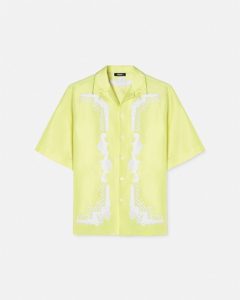 EMBROIDERED DUCHESSE VERSACE SHIRT