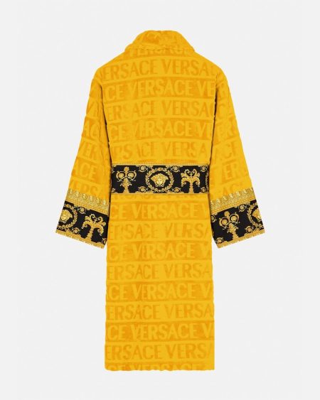 BAROQUE YELLOW VERSACE ROBE