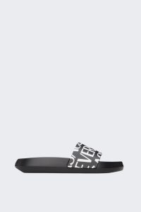VERSACE BLACK ALLOVER SLIDES